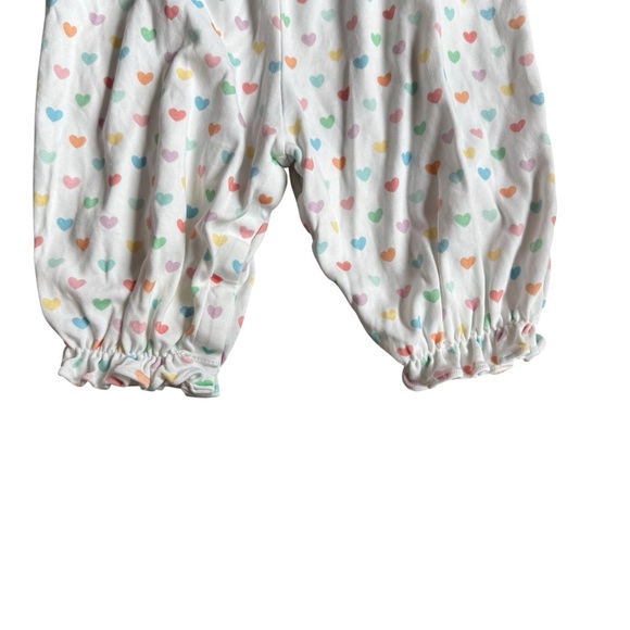 James & Lottie Heart Print Baby Romper - Picture 2 of 8